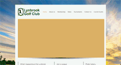 Desktop Screenshot of lynbrookgolf.org